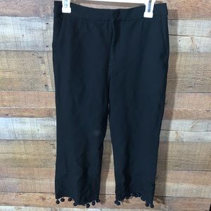 Zara Woman Black Dress Pants Medium